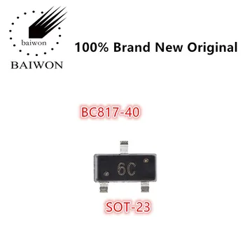 100% yangi Original Bc817-40 6C SOT-23 NPN tranzistor 45V/0.5 A Chip tranzistor IC Chip