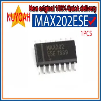 100% yangi original MAX202ESE RS-232 Transceiver Chip SMD SOP-16 5v, RS-232 Transceivers bilan 0.1 muF tashqi kondensatorlar