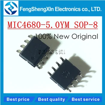 10dona / lot yangi MIC4680 MIC4680-5.0 YM SOP-8 kuchlanish regulyatori DC kommutatsiya kuchlanish stabilizator IC