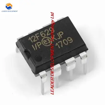 1dona PIC12F629-I/P PIC12F629 12F629 DIP-8,8-Pin FLASH asoslangan 8-Bit CMOS Microcontrollers original yangi