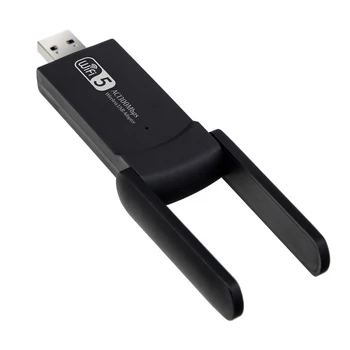 2.4 g 5G 1300MBPS USB simsiz tarmoq kartasi Dongle Antenna adapteri Dual tarmoqli USB 3.0 Lan Ethernet 1300m