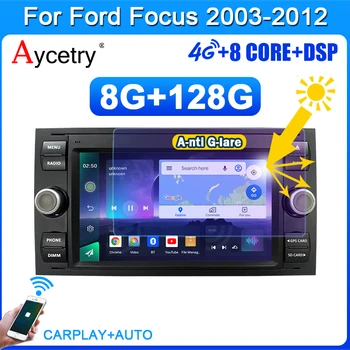 2 din Android 11 Ford Lucifer uchun avtomobil radio Carplay 2003 - 2012 Multimedia futbolchi autoradio stereo GPS navigatsiya Avto audio 2din