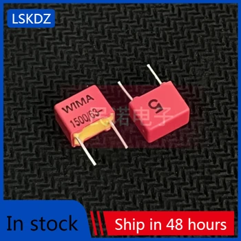20-100pcs yangi Veyma capacitor Vima FKP2 63V 0.0015 UF 152 63V 1500pf pin pitch 5mm