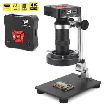 4K 48mp 60fps Ultra HD 1080p mos HDMI USB raqamli Video mikroskop kamera 4K chiqish 1/2 