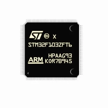 Asl haqiqiy STM32F103ZFT6 LQFP144 32-bitli mikrokontroller MCU qo'l chip IC 32-bit 72MHz 768KB(768K x 8) flesh 144-LQFP(20 x20