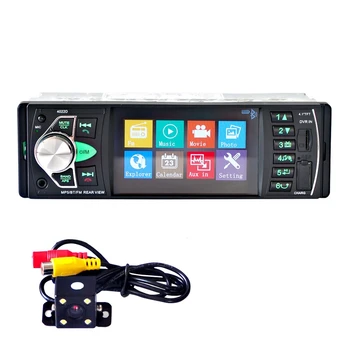 Avtomobil HD 4.1 dyuymli Bluetooth MP5 pleer teskari ekran FM Radio karta pleer Universal 4022d + teskari kamera