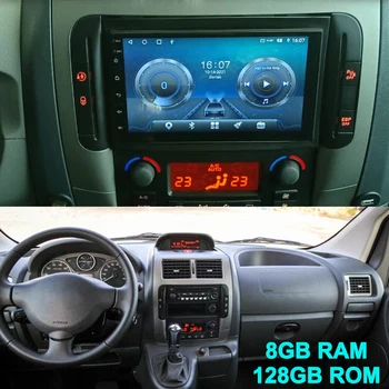 Avtomobil Video Player Android 13 Peugeot Expert Tepee uchun orqa-ko'rinishi kamera bilan Radio 2015 2Din Autoradio Multimedia GPS Bosh birligi