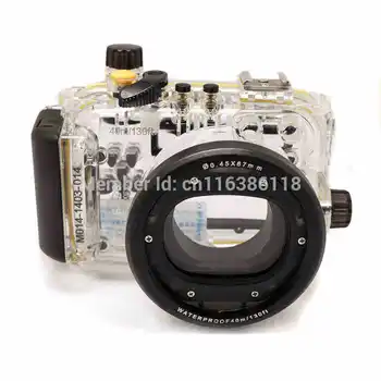 Canon s40 kamera uchun Mekon 130M 120ft suv osti uy-joy Diving dive kamera ishi