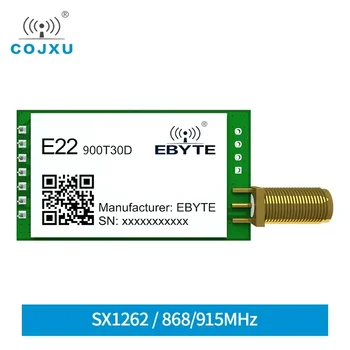 E22-900T30D SX1262 RF Chip LoRa tarqalishi spektri avtomatik o'rni tarmoq uzoq uzatish masofa kam quvvat iste'moli