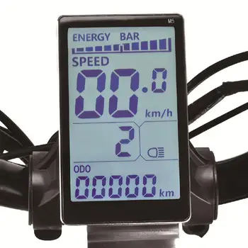 Elektr velosiped LCD metr ko'rsatish 24v/36V/48V/60V Universal E Scooter M5 LCD Panel ekran uchun 31.8 22.2 mm Handlebar elektr I1h9