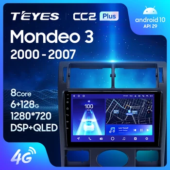 Ford Mondeo uchun TEYES CC2L CC2 Plus 3 2000 - 2007 avtomobil Radio Multimedia Video Player navigatsiya GPS Android No 2din 2 din dvd