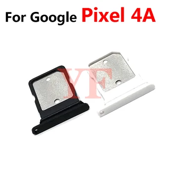 Google Pixel 4a uchun 3 3A 4 XL 5 6 Pro Sim karta uyasi laganda ega Sim-kartani o'quvchi Socket