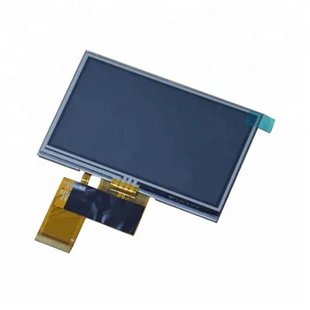 GPS va MP4. 3 Tm043nbh02-40 uchun 480x272 va qarshilik sensorli ekranli kichik Tianma 272 dyuymli TFT LCD moduli