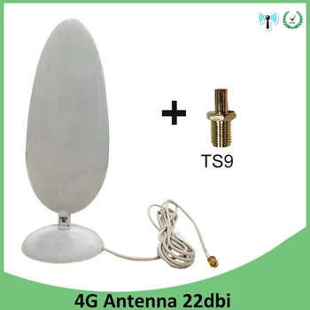 Grandvisdom 3G 4G LTE IOT Antenna 22dbi sma erkak TS9 ulagichi 2.8 M kabelli antenna 3G 4G LTE Modem Router antena uchun
