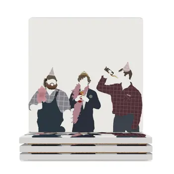 Happy Super yumshoq tug'ilgan kun Ceramic Coasters (kvadrat) cute quyma choy piyola sohibi Coasters