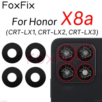 Honor X8a orqa orqa kamera shisha linzalarini yopishtiruvchi stiker bilan almashtirish uchun CRT-LX1 CRT-LX2 CRT-LX3