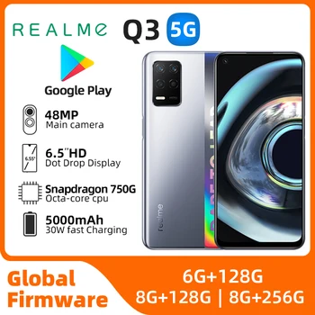 Realme Q3 Android 5G Unlocked 6.5 inch 256G barcha ranglar yaxshi holatda Original ishlatilgan telefon