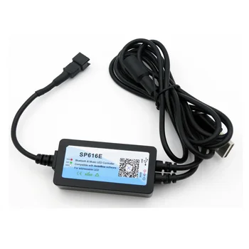 SP616E Bluetooth AmbiBox Monitor Controller musiqa USB kompyuter televizorining yoritgichi manzilli RGB chiziqli chiroqlarni boshqarish uchun 600 piksel