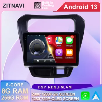 SUZUKI Maruti Alto uchun 9 dyuymli Android 13 800 2014 avtomobil radiosi 4G LTE RDS Multimedia ADAS Autoradio AHD QLED video BT Stereo