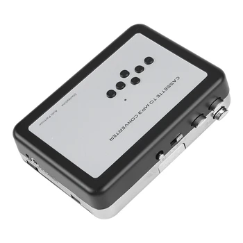 USB kassetali pleer portativ kassetali lentani MP3 Konvertoriga Audio musiqa pleyeriga ulang va uy uchun O'ynang
