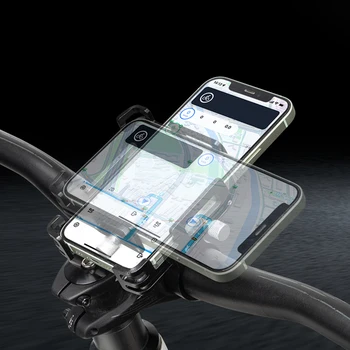 Velosiped telefoni ushlagichi 1,96 dan 3,93 gacha smartfonda velosiped uyali telefonni o'rnatish uchun velosipedni tez biriktirish/ajratish