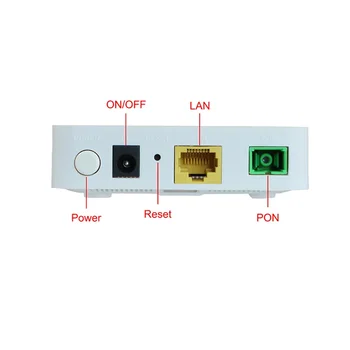 XPON ONU 1ge SC / APC Port Fiber optik ONT FTTH FTTxFTTB tarmoq ingliz proshivka, 10PC bepul yuk