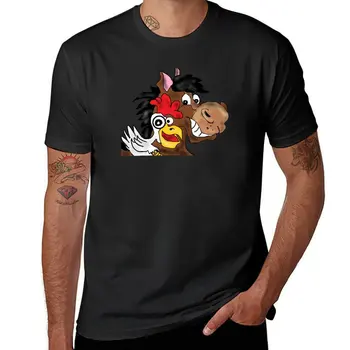 Yangi ot va xo'roz T-Shirt toplar bir bola uchun T-shirt yangi edition t shirt mens grafik t-shirts funny