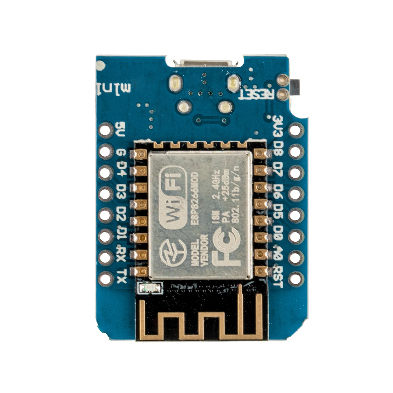 Esp8266 esp-12F NodeMcu Mini D1 moduli Arduino uchun vemos D1 Mini bilan mos keladigan Internetni rivojlantirish Kengashi