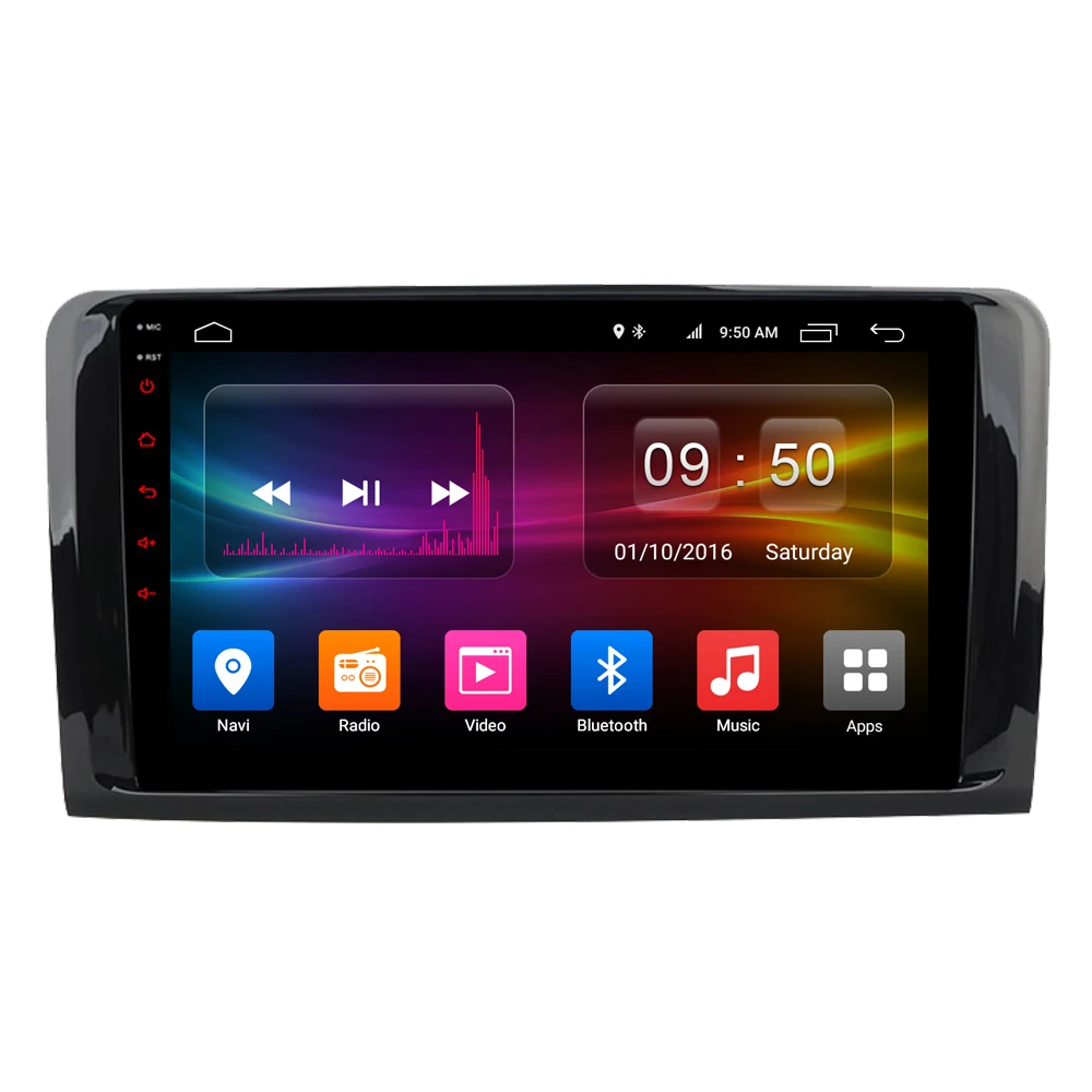 RoverOne Android 10 Mercedes V164 X164 2005-2012 sensorli Multimedia pleer Stereo Bosh birligi uchun Octa yadroli avtomobil Radio GPS