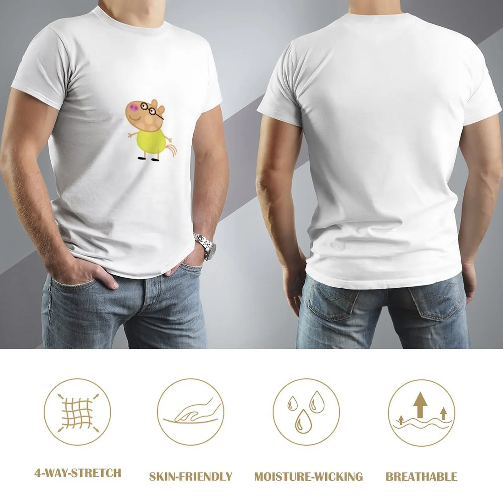 Pedro Pony T-Shirt T-shirt qisqa maxsus t shirt Anime t-shirt erkaklar uchun tshirts