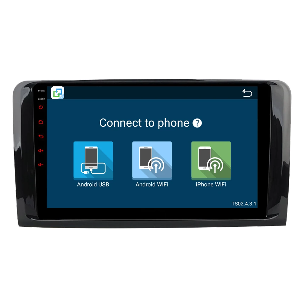 RoverOne Android 10 Mercedes V164 X164 2005-2012 sensorli Multimedia pleer Stereo Bosh birligi uchun Octa yadroli avtomobil Radio GPS