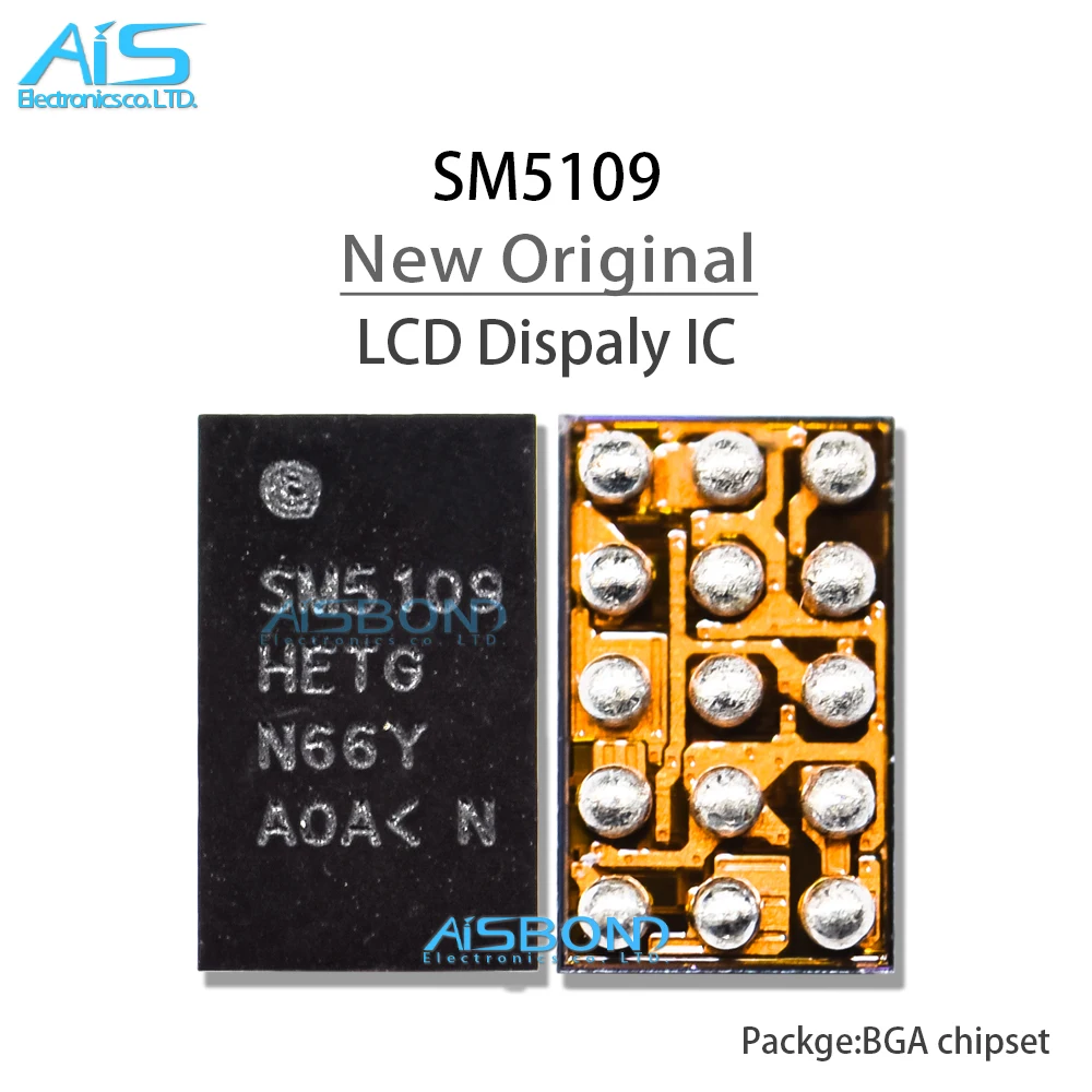 10dona / lot yangi Original SM3010 SM3010A SM3010B Sm5106 Sm5109 5109 5106 Samsung aqlli mobil telefon uchun LCD displey IC Chip